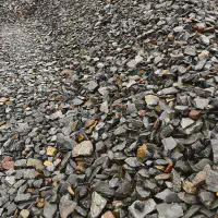 stock pile of clean 3 crushed stone in North East PA